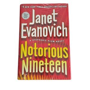 Janet Evanovich Stephanie Plum Notorious Nineteen Hardback Novel